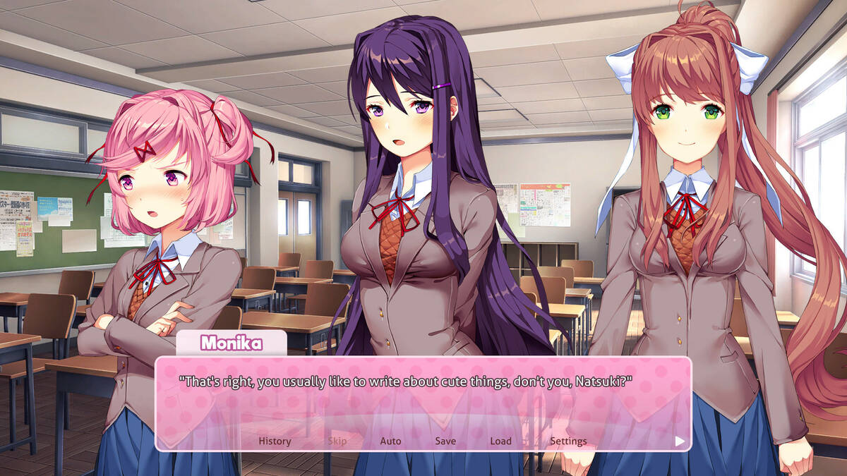 Скриншот 6 к игре Doki Doki Literature Club Plus!