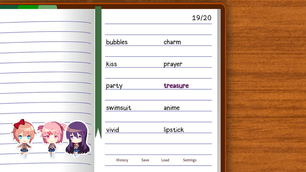 Скриншот 7 к игре Doki Doki Literature Club Plus!