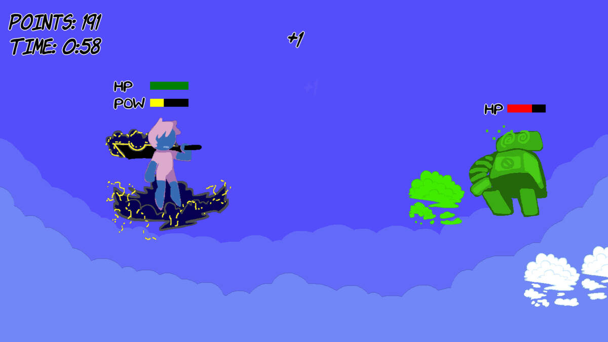 Скриншот 5 к игре Cloud Bashers DX