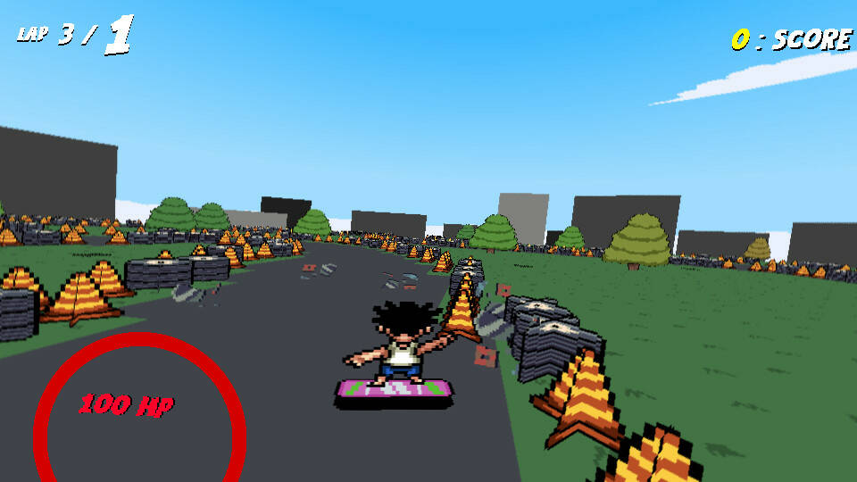 Скриншот 5 к игре Hoverboard Chase