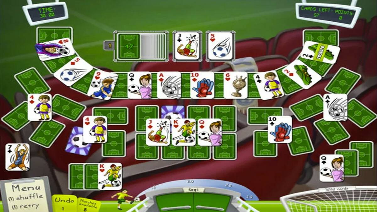 Скриншот 5 к игре Soccer Cup Solitaire