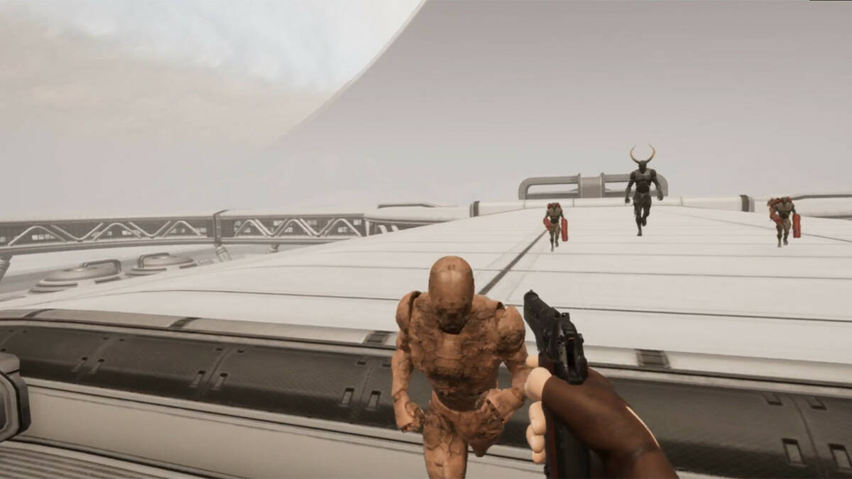 Скриншот 5 к игре VR Skirmish on Solar System Planets: Shooting Battle