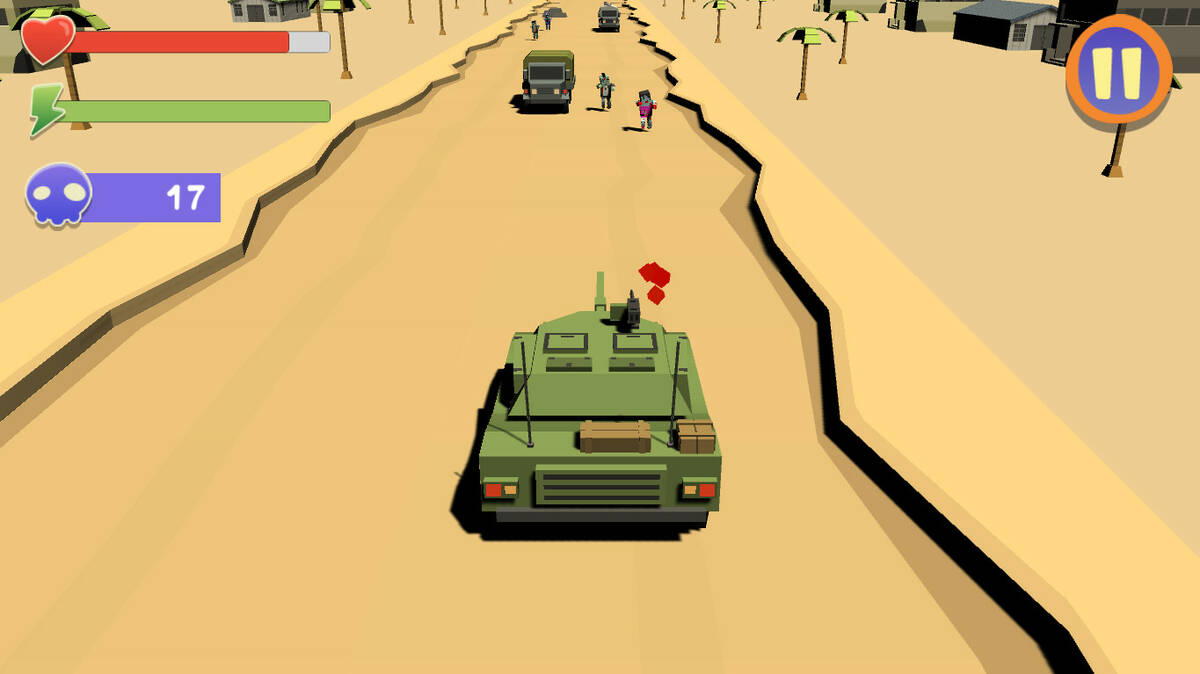 Скриншот 5 к игре Tank Zombie Smasher