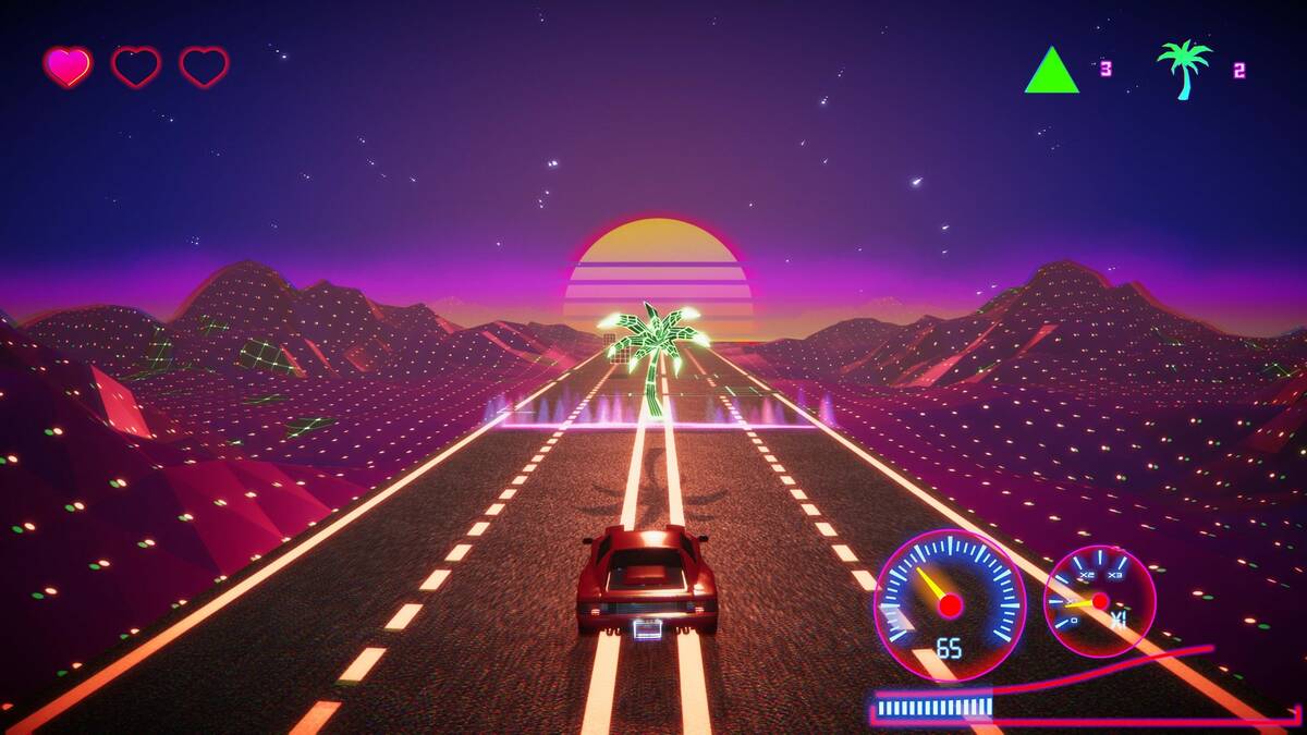 Retrowave universe: обзор, публикации, гайды и рнд (ранний доступ) гонки  аркада игры Retrowave universe