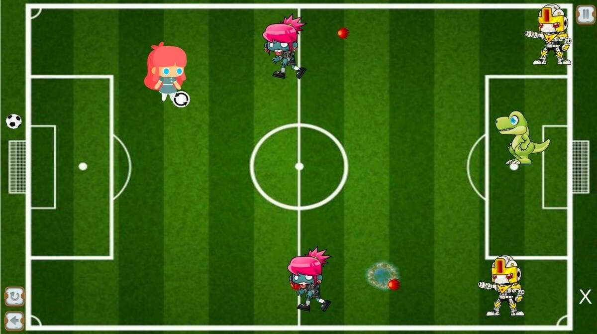 Скриншот 6 к игре Angle Soccer
