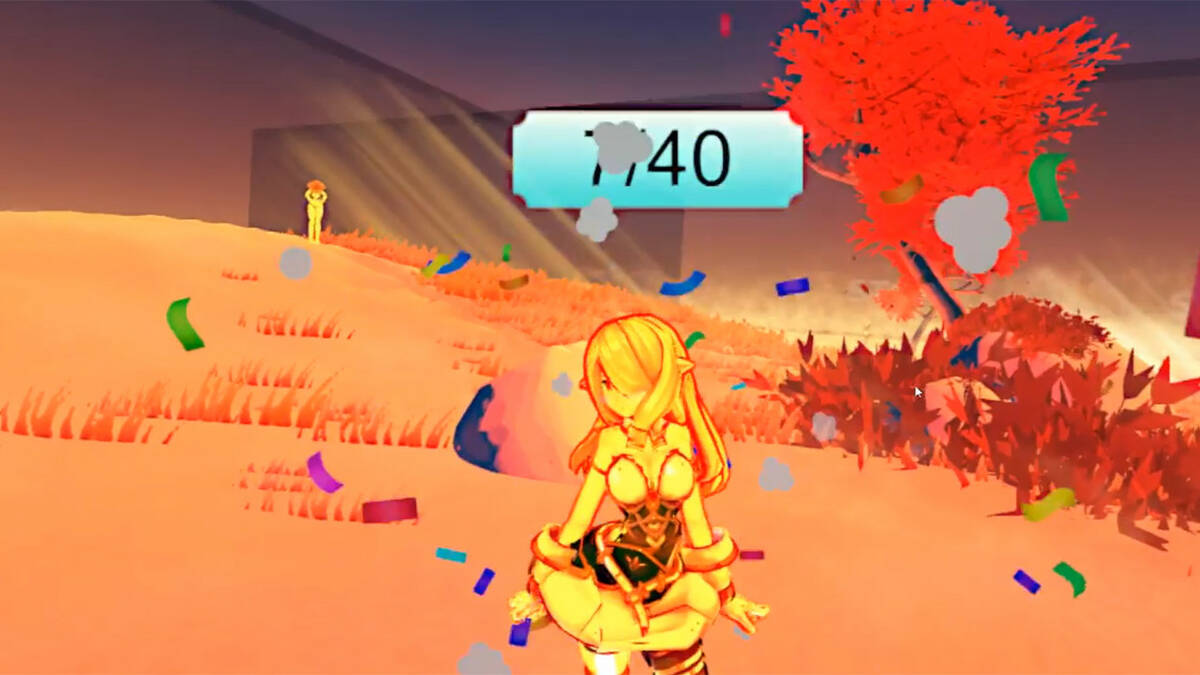 Скриншот 5 к игре VR shooting cute balloons