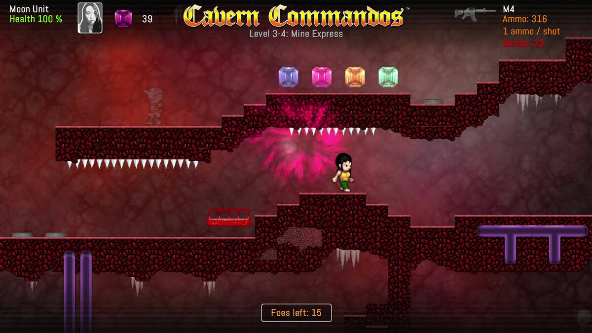 Скриншот 6 к игре Cavern Commandos