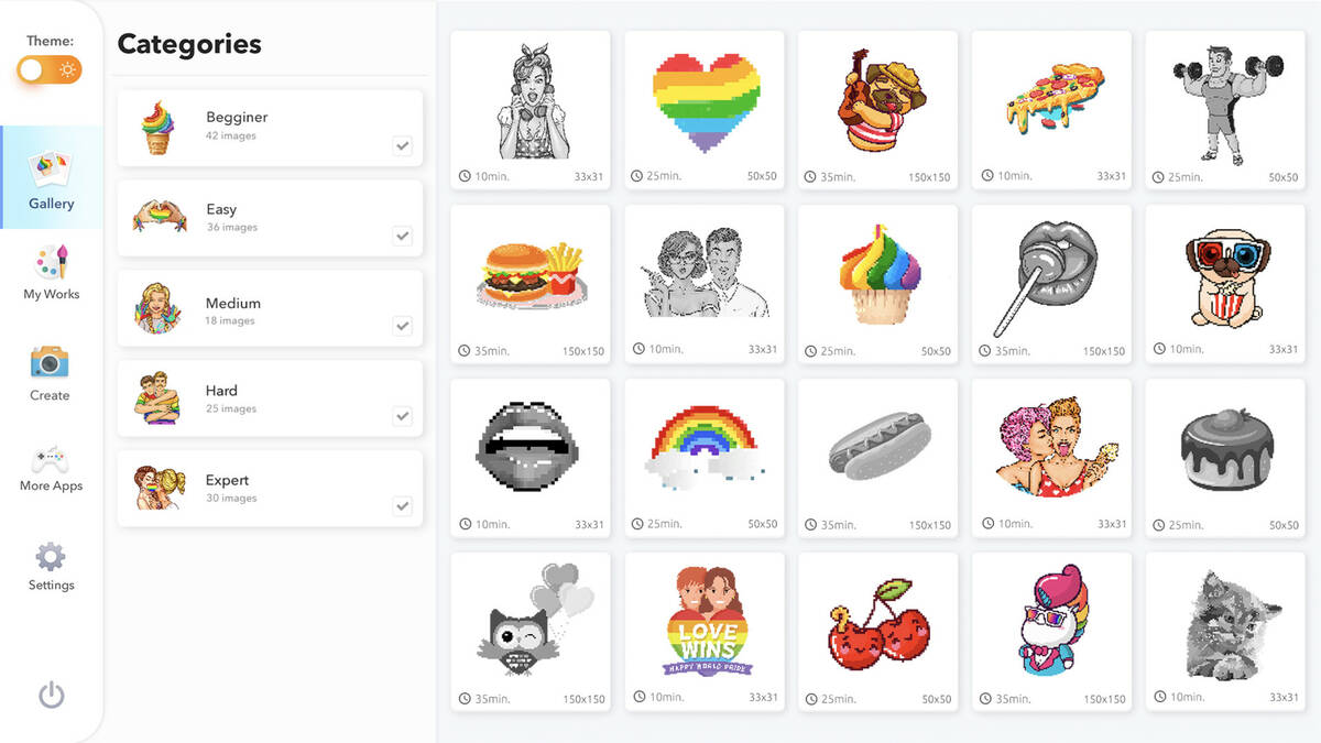Скриншот 7 к игре LGBT Color by Number for Adults