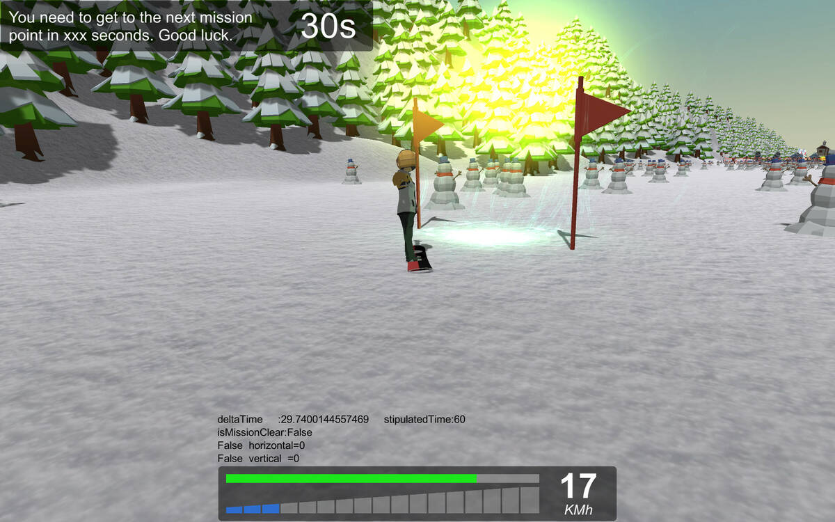 Скриншот 5 к игре snowboarding