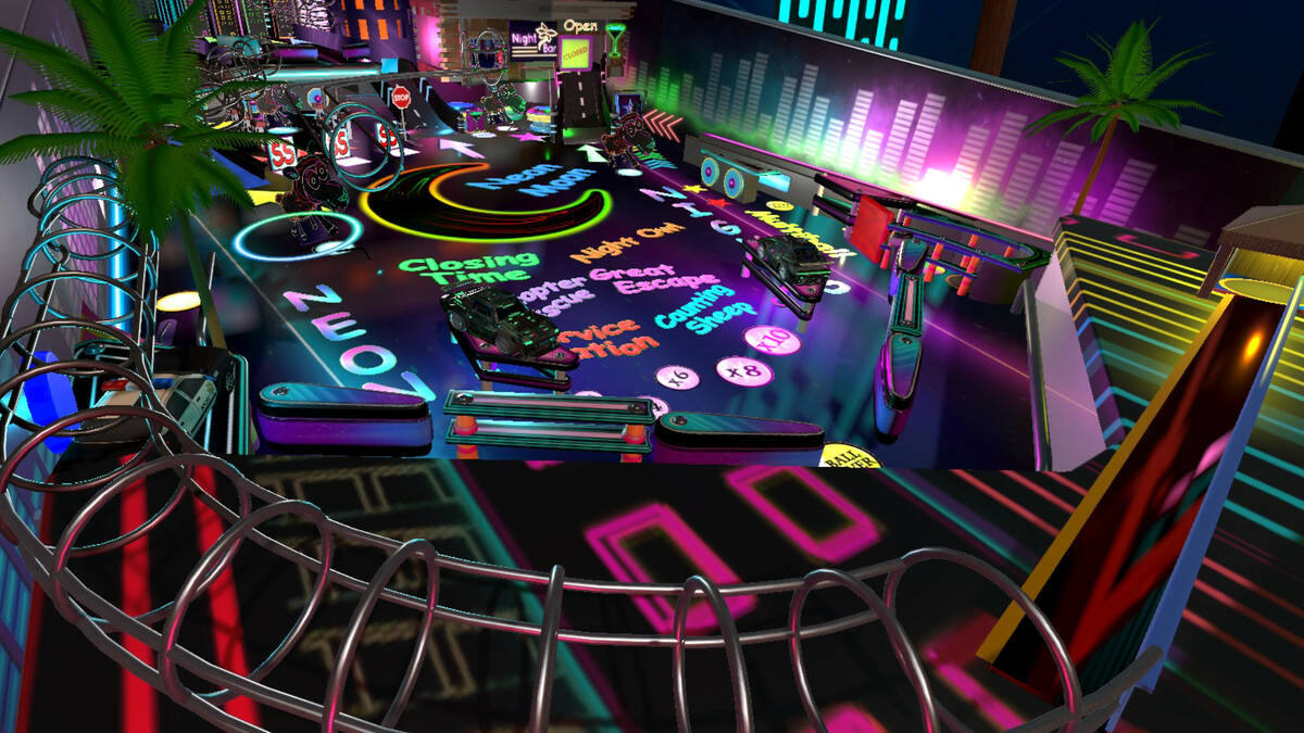 Скриншот 8 к игре Neon Nights Pinball