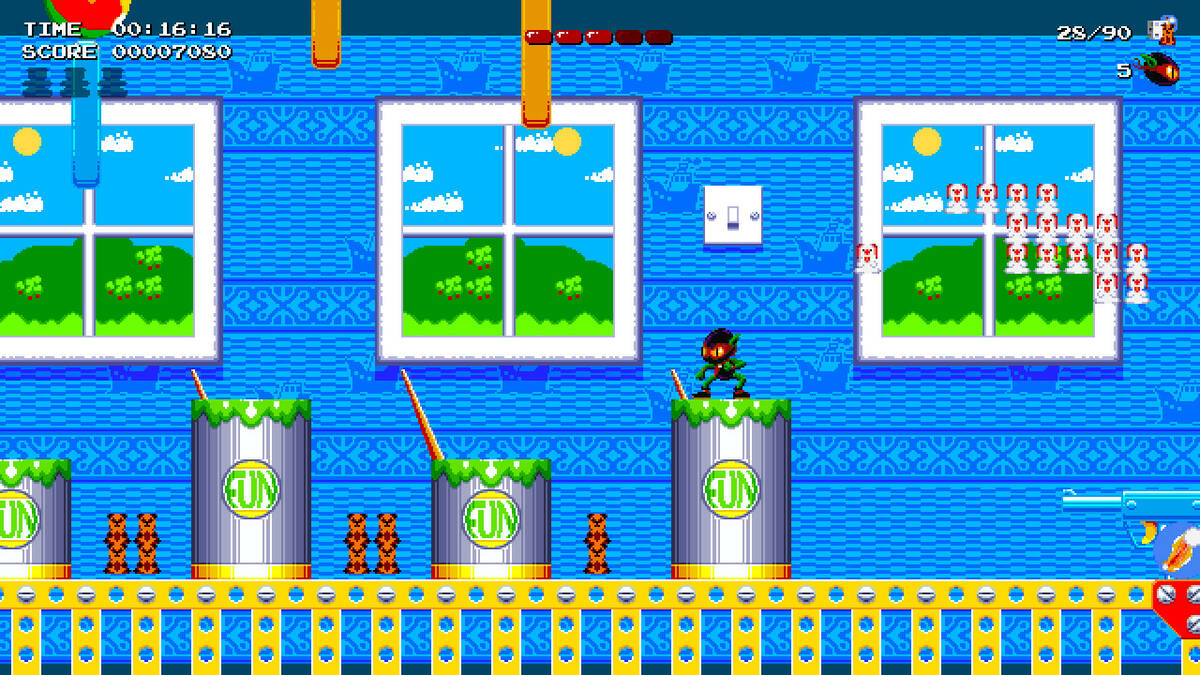 Скриншот 5 к игре Zool Redimensioned