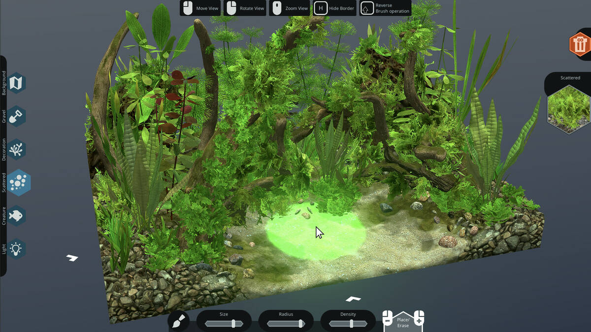 Скриншот 6 к игре Behind Glass: Aquarium Simulator