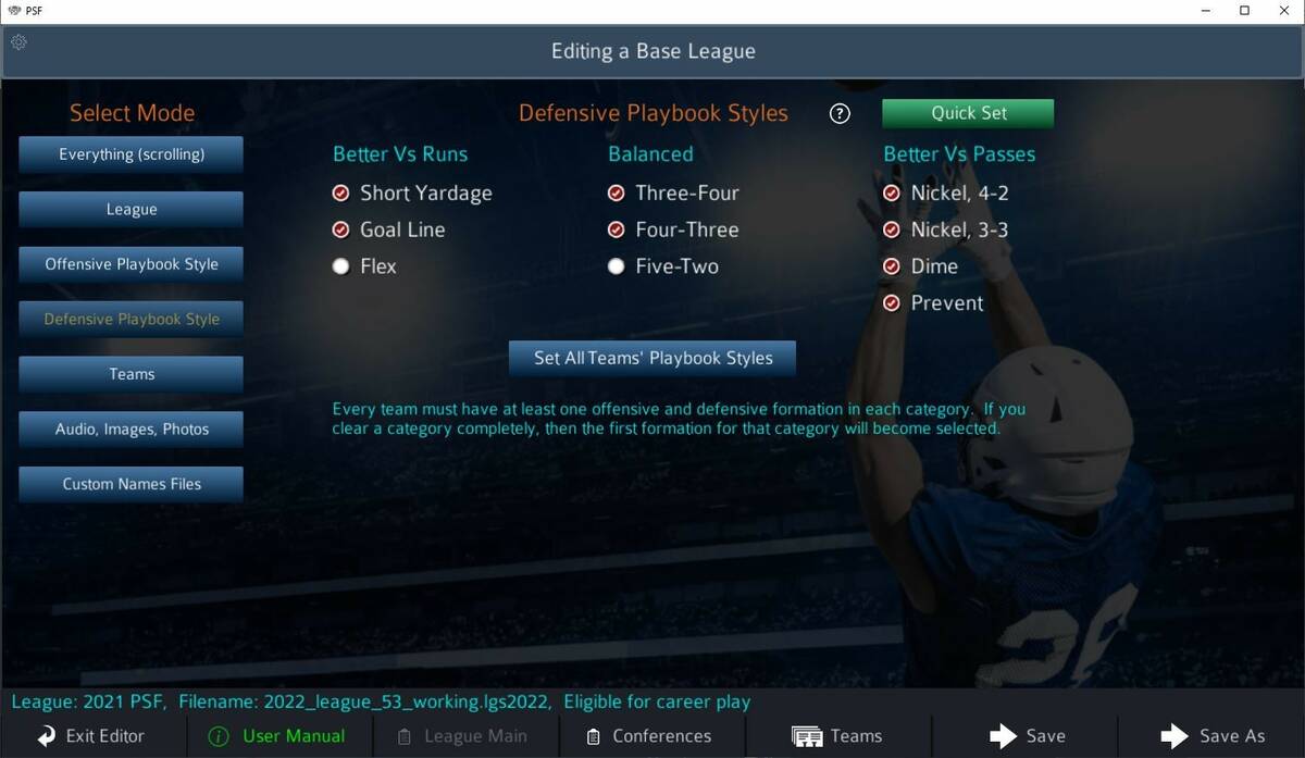 Скриншот 5 к игре Pro Strategy Football 2022