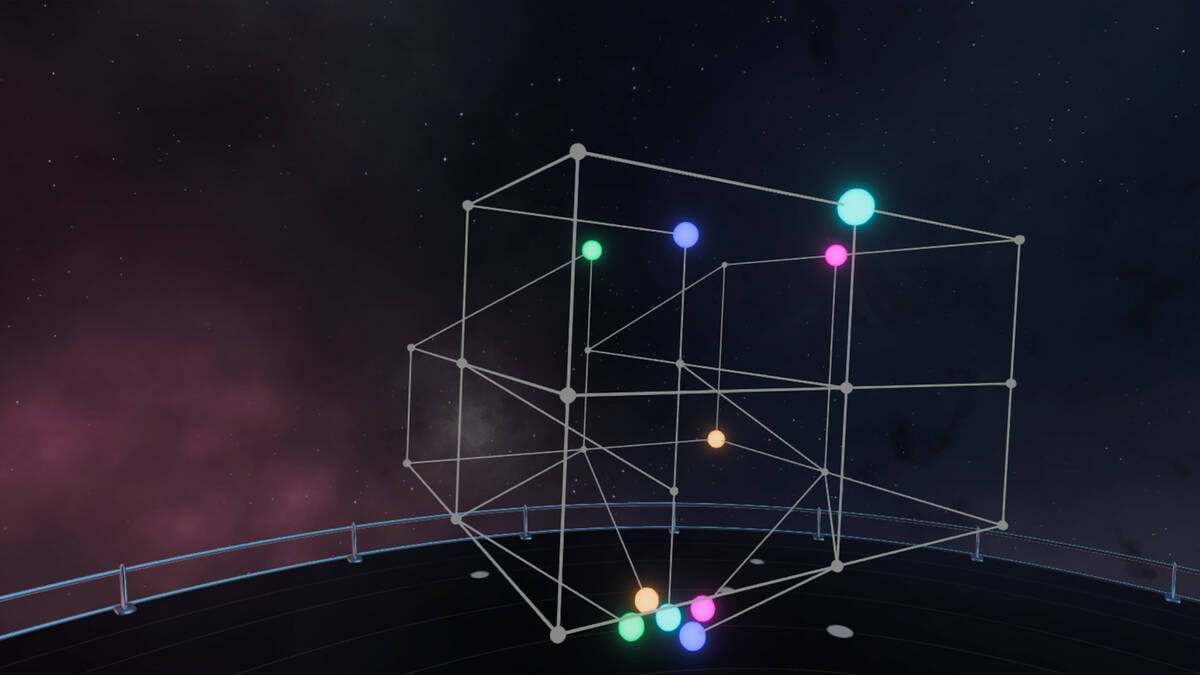 Скриншот 5 к игре Color Connect VR - Puzzle Game