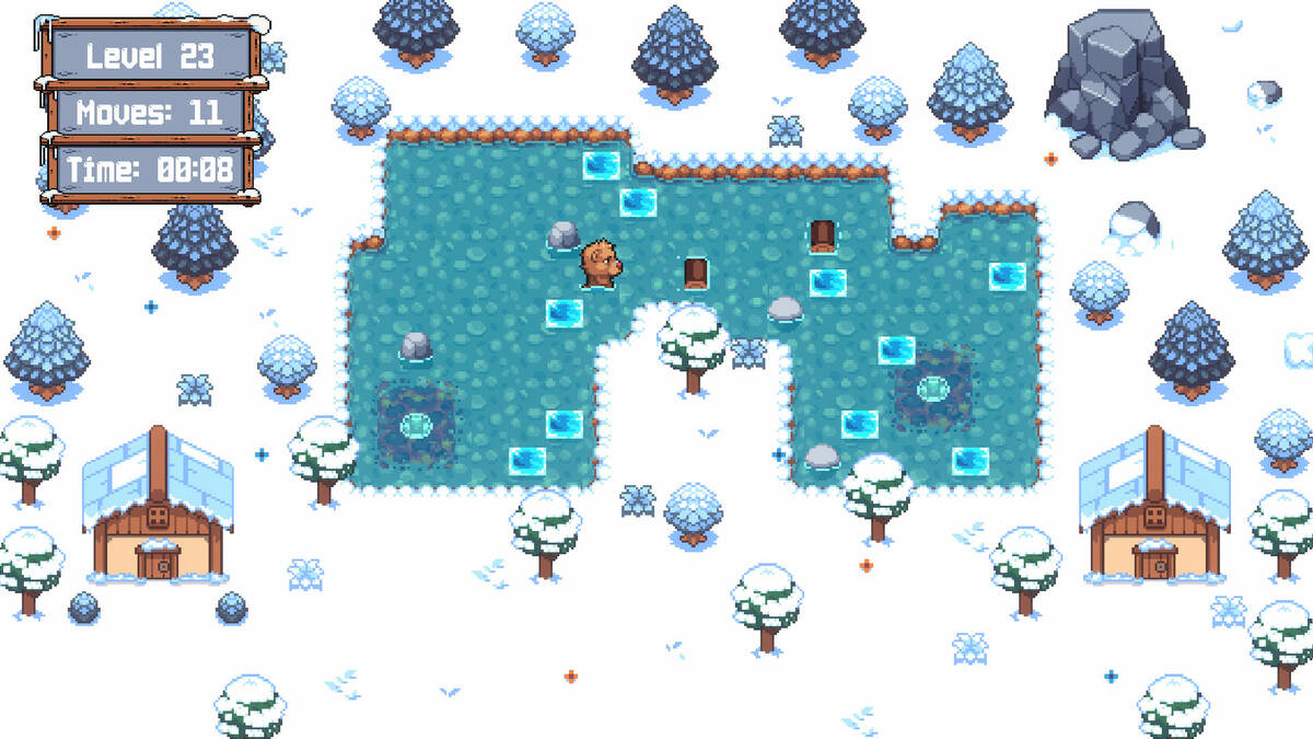 Скриншот 5 к игре Sokobear: Winter