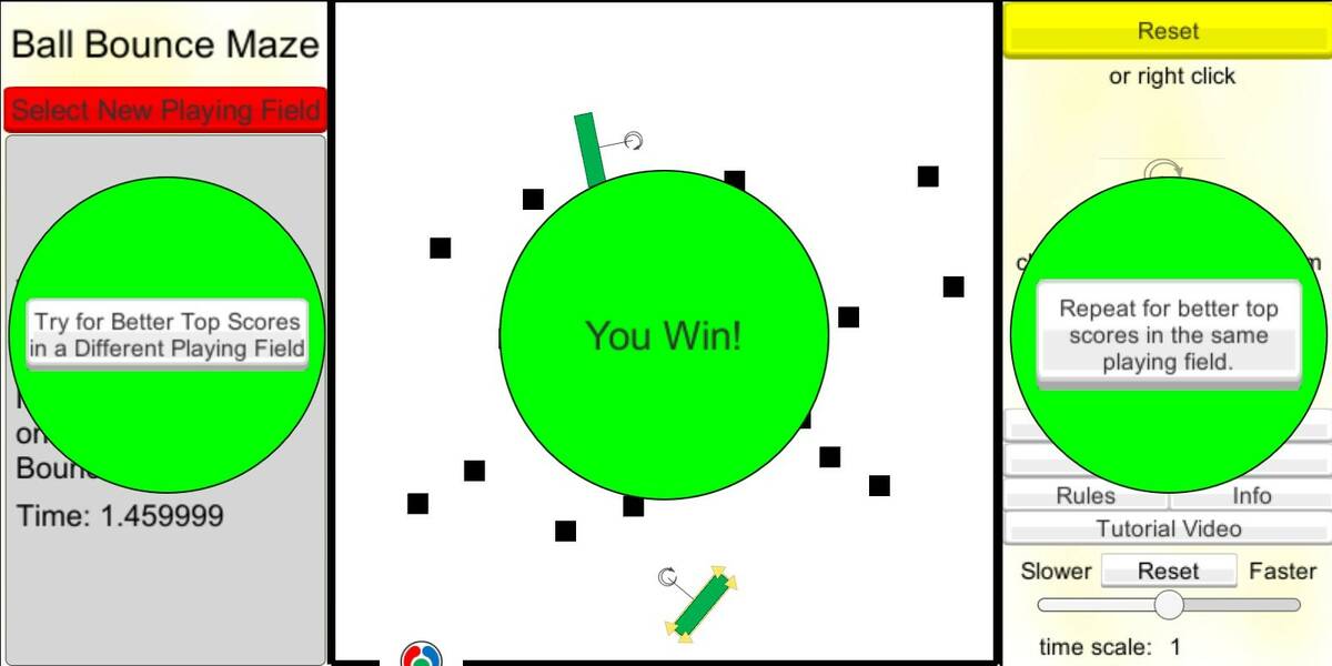 Скриншот 6 к игре Ball Bounce Maze