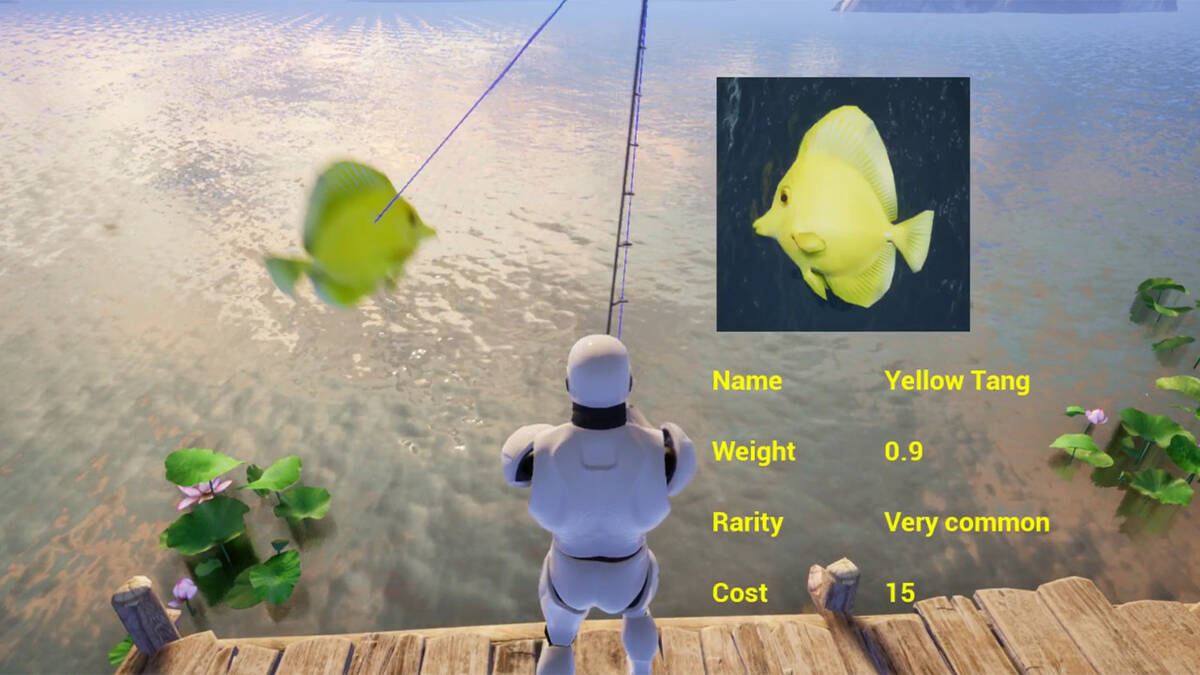Скриншот 5 к игре Fishing at Lotus Lakes