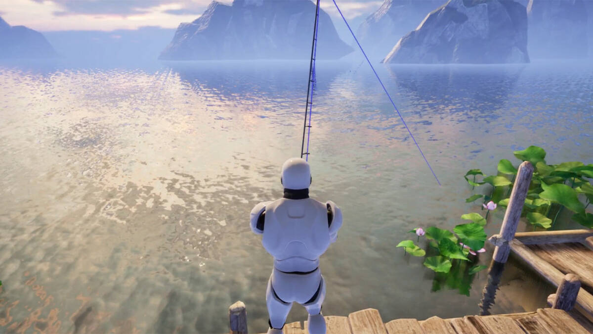 Скриншот 6 к игре Fishing at Lotus Lakes