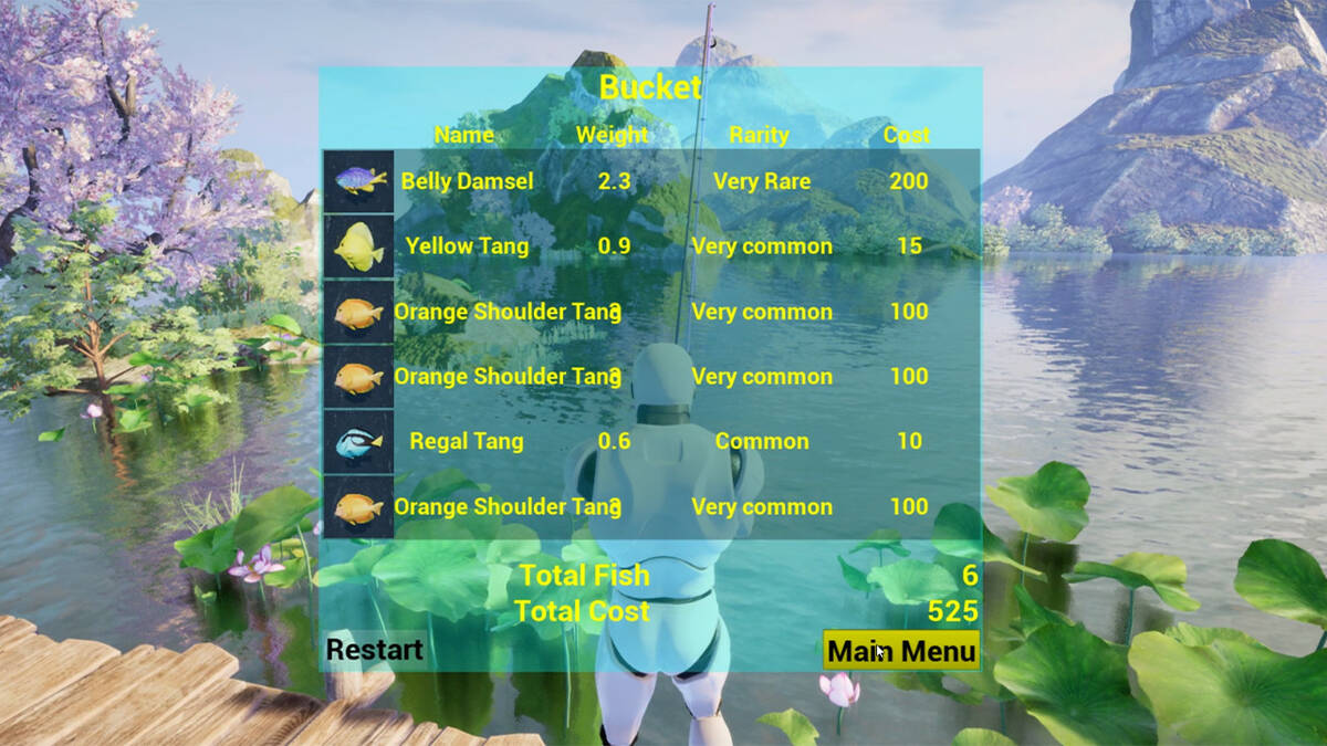 Скриншот 7 к игре Fishing at Lotus Lakes