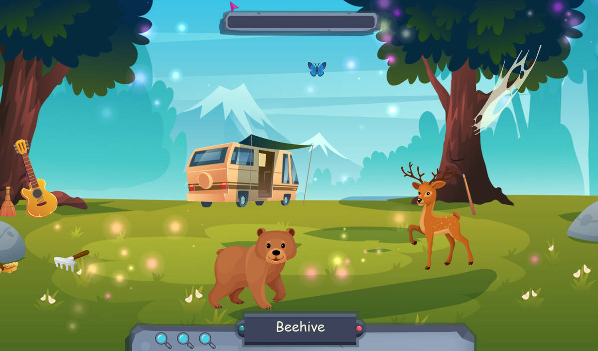 Скриншот 5 к игре Searching for objects in the forest
