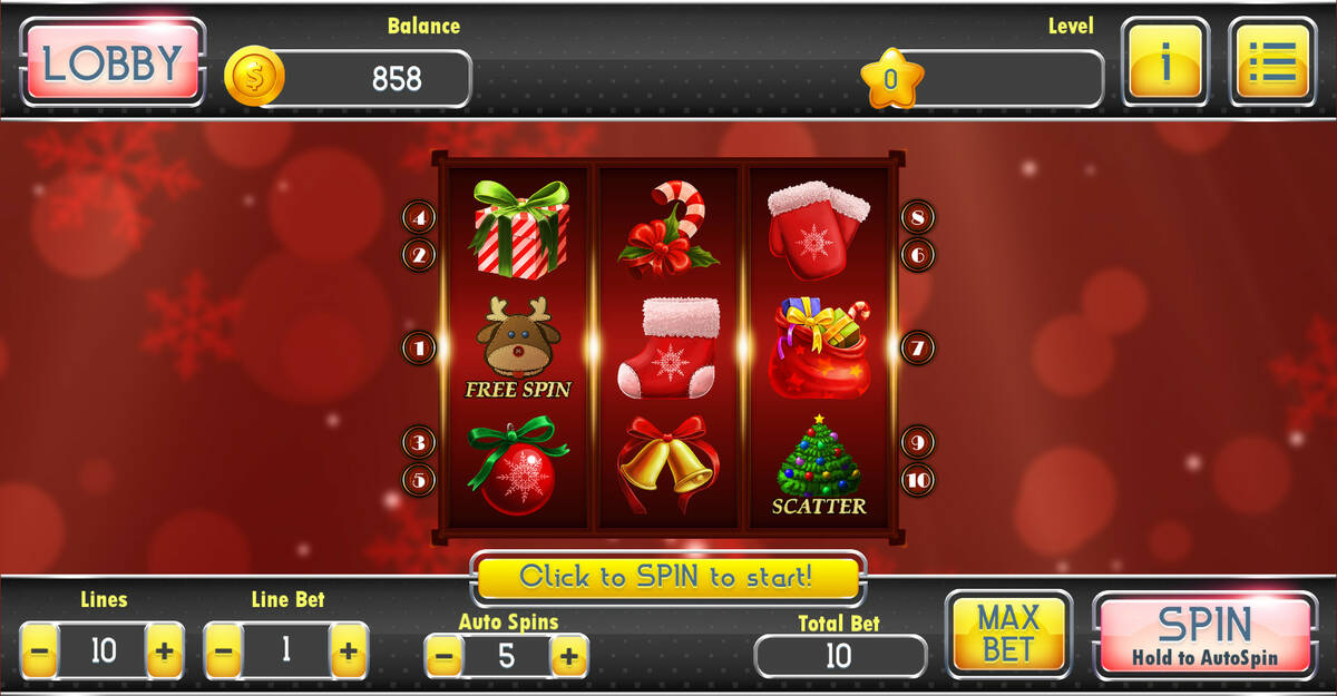 Скриншот 6 к игре Christmas Slots - Casino Game