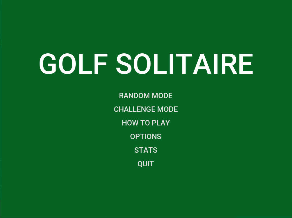 Скриншот 6 к игре Golf Solitaire Simple