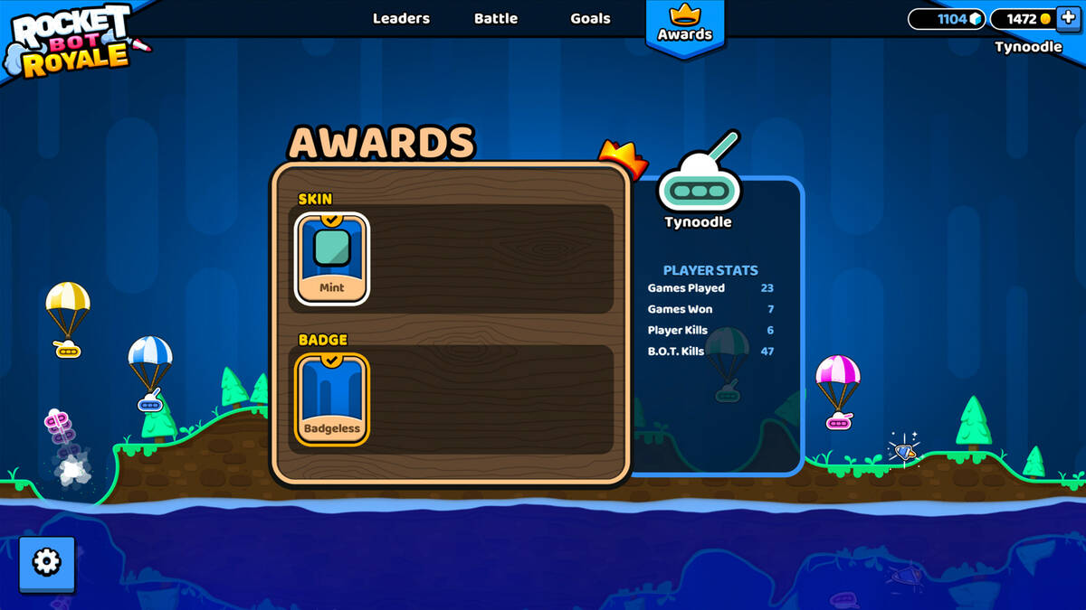 Скриншот 6 к игре Rocket Bot Royale