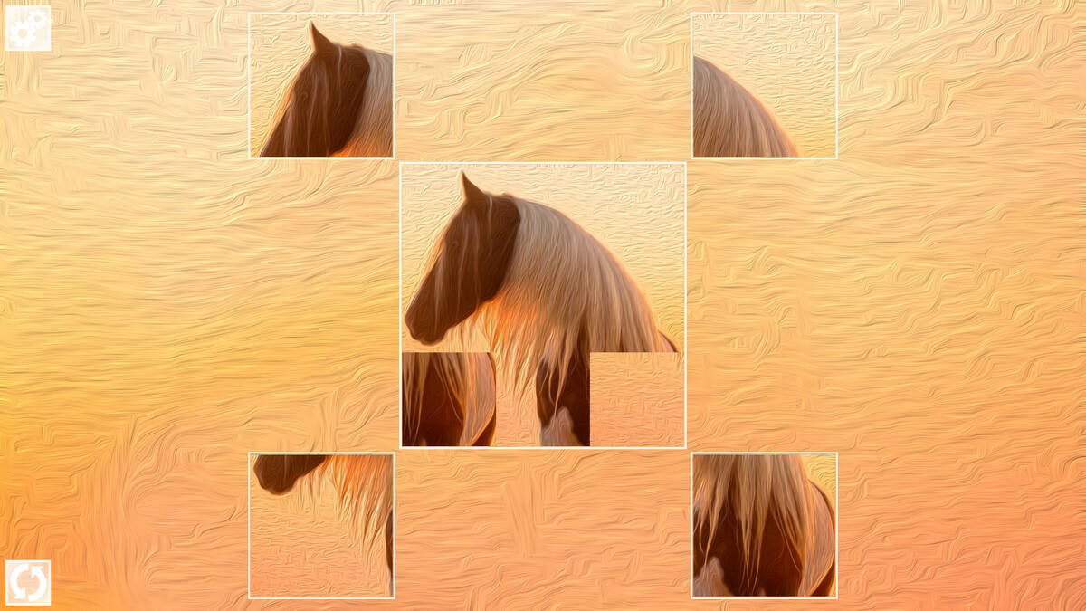 Скриншот 5 к игре Puzzle Art: Horses