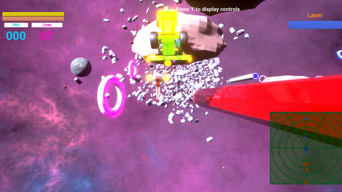 Скриншот 5 к игре Lawnmower Game: Space Fight