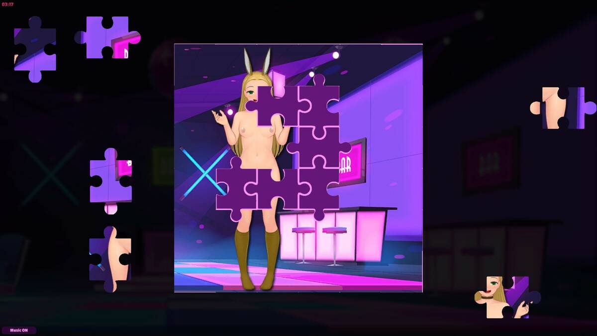 Скриншот 5 к игре Adult Puzzles - Hentai NightClub
