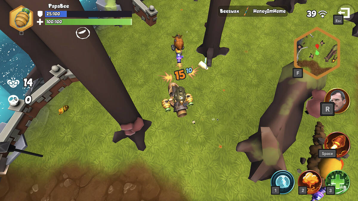 Скриншот 5 к игре Battle Bees Royale