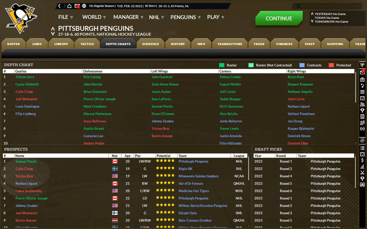 Скриншот 8 к игре Franchise Hockey Manager 8