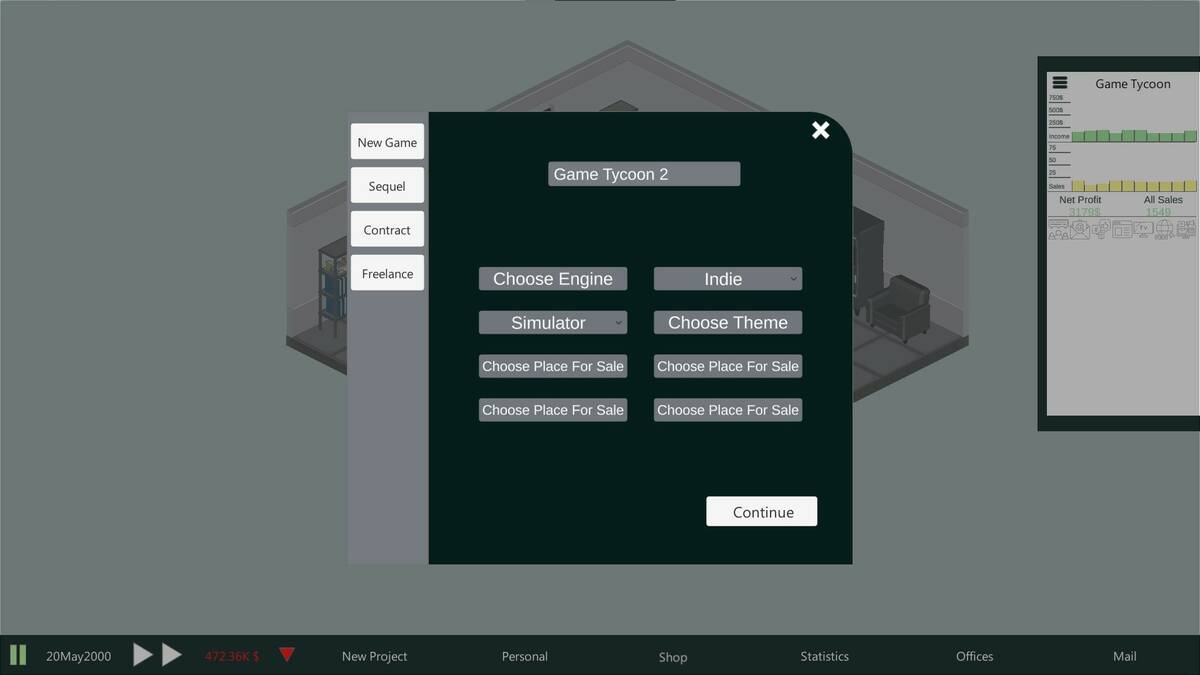 Скриншот 5 к игре Modern Game Tycoon