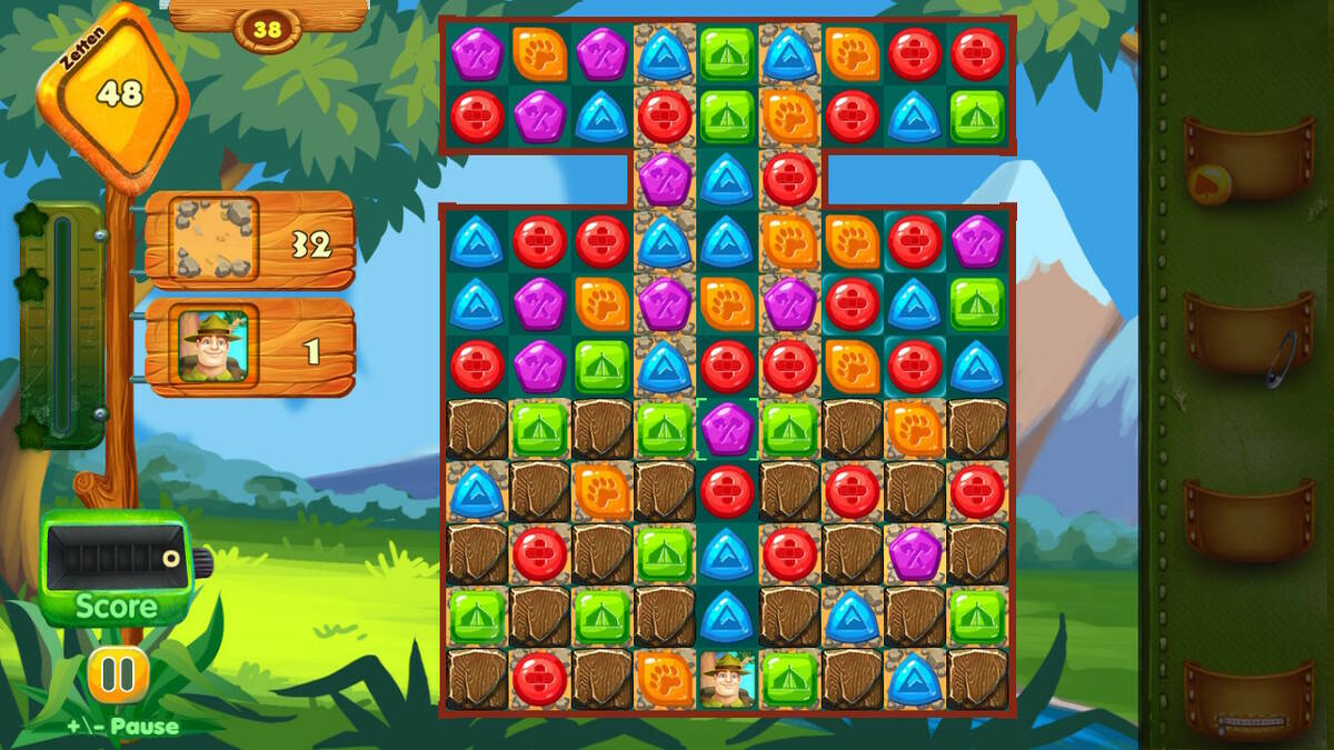 Скриншот 6 к игре Gems of Magic: Father's Day