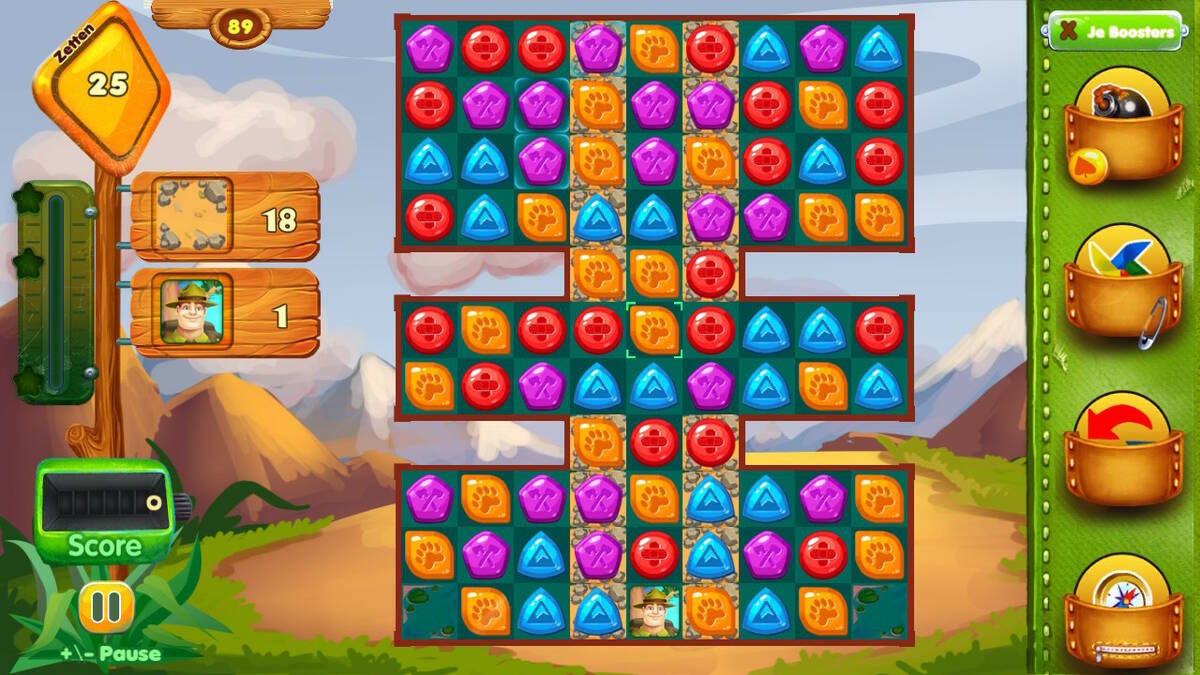 Скриншот 7 к игре Gems of Magic: Father's Day
