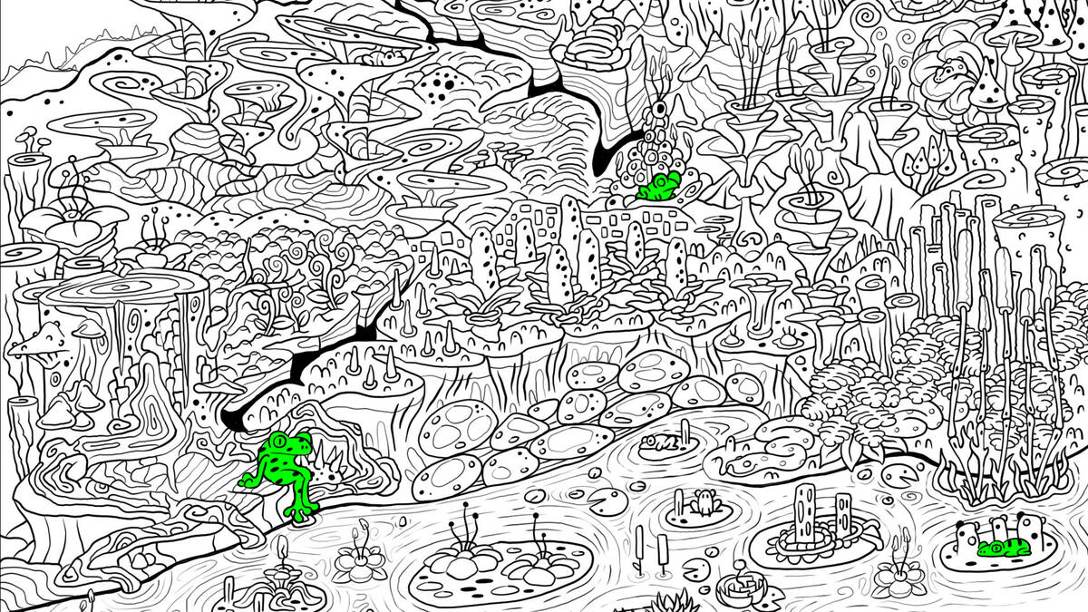 Скриншот 5 к игре 100 hidden frogs