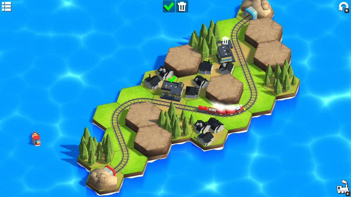 Скриншот 6 к игре Railway Islands - Puzzle