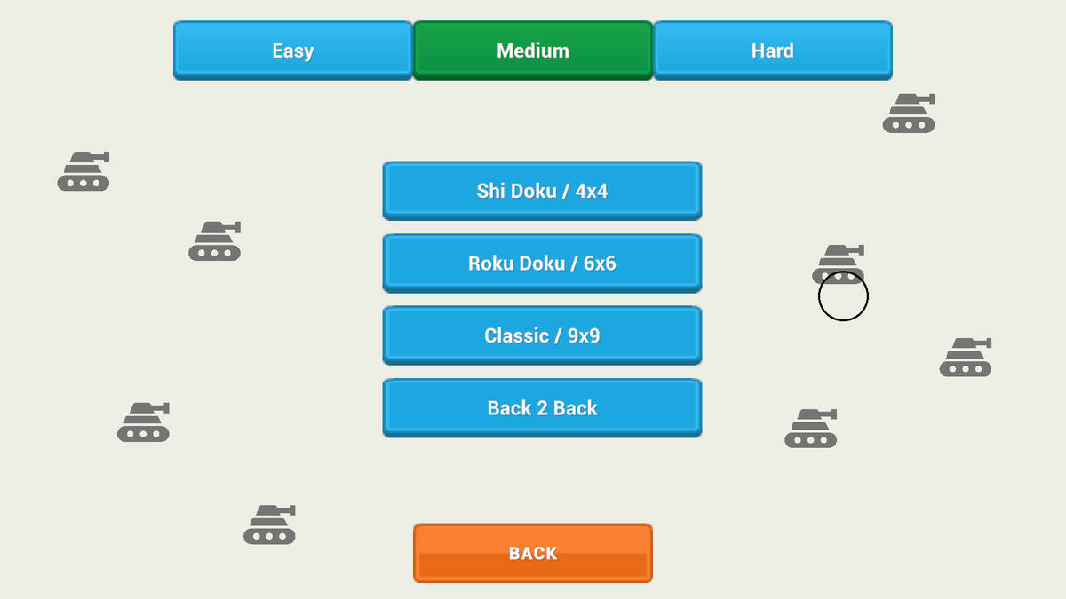 Скриншот 6 к игре Tank Sudoku