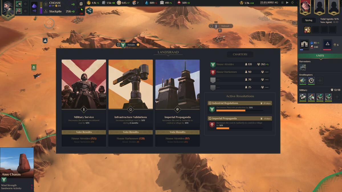 Скриншот 7 к игре Dune: Spice Wars