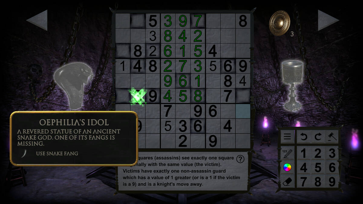 Скриншот 6 к игре Mythos: Sudoku