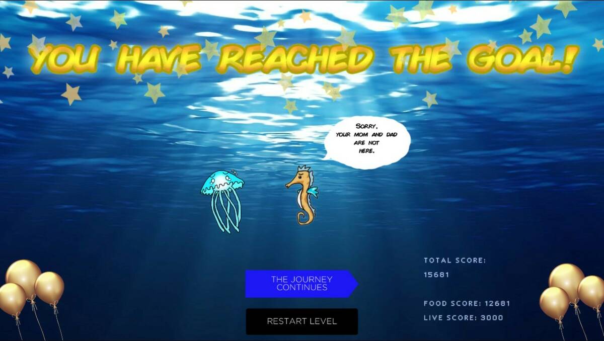 Скриншот 5 к игре A lost jellyfish: Return to its parents
