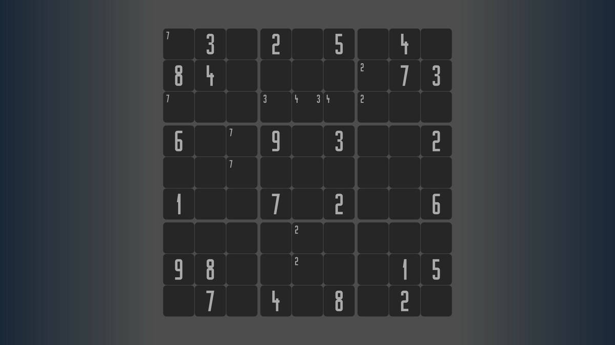 Скриншот 5 к игре Sudoku Minimalist Infinite