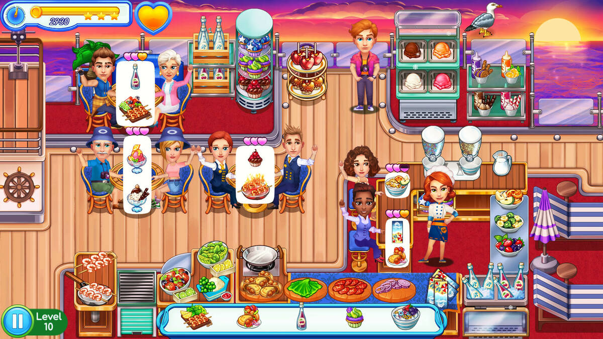 Скриншот 6 к игре Claire's Cruisin' Cafe: High Seas Cuisine