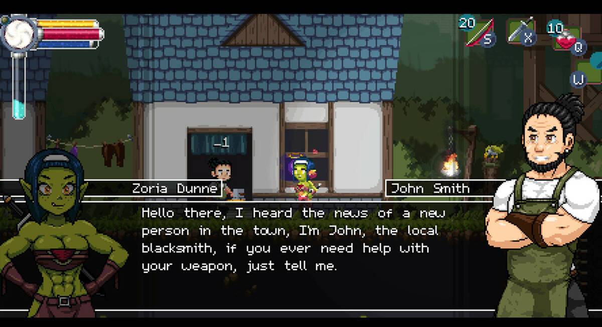 Скриншот 7 к игре Zoria and the Cursed Land