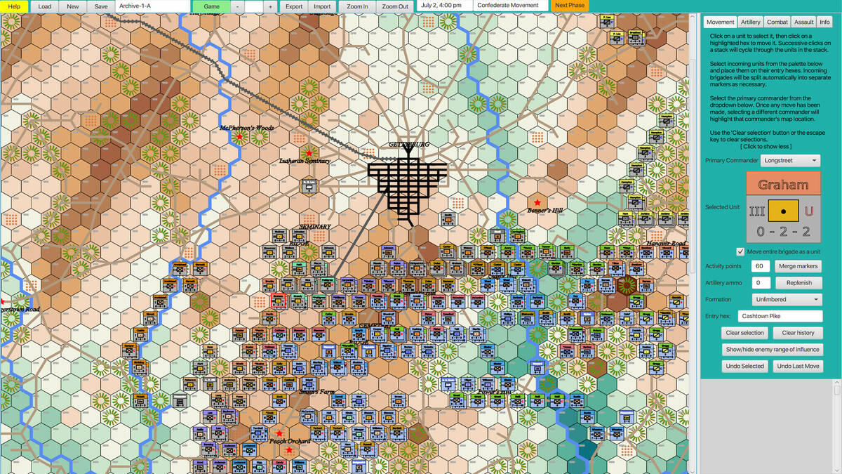 Скриншот 6 к игре Gettysburg: Fields of Valor