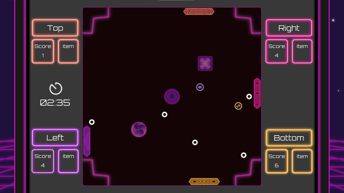 Скриншот 5 к игре Bounce Ball: Neon Party Arcade