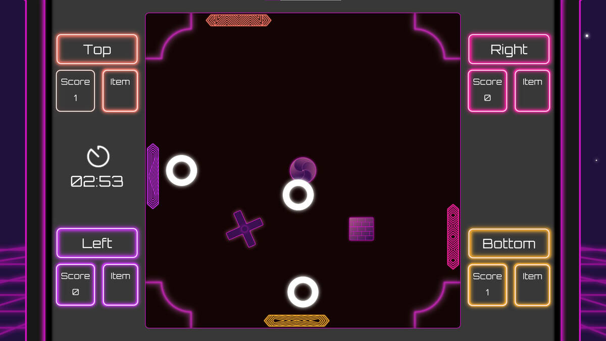 Скриншот 6 к игре Bounce Ball: Neon Party Arcade