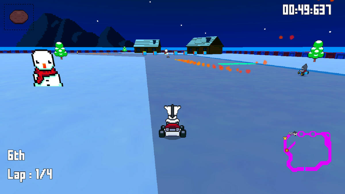 Скриншот 5 к игре Retro Kart Rush