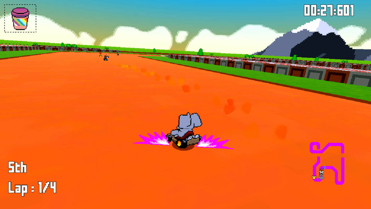Скриншот 6 к игре Retro Kart Rush