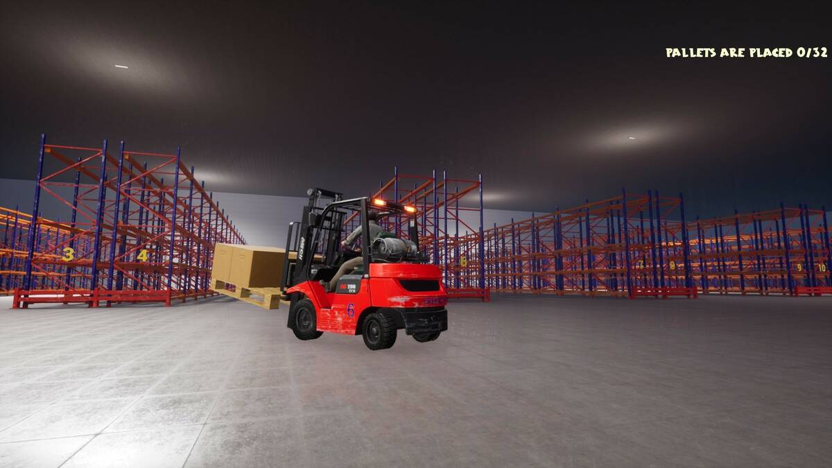 Скриншот 7 к игре Warehouse Simulator: Forklift Driver